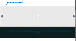 Desktop Screenshot of mirawater.com